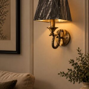 HERITAGE NOIR SHADE WALL LIGHT
