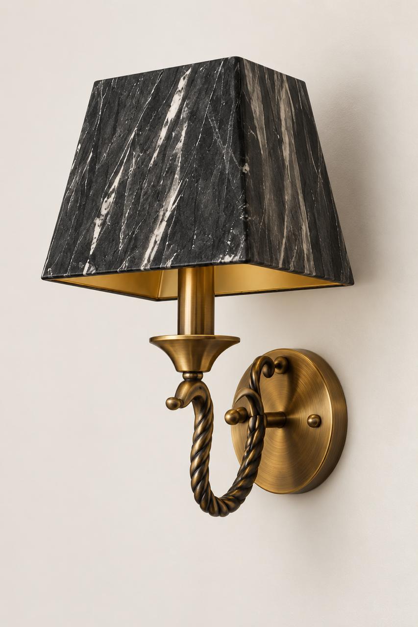 HERITAGE NOIR SHADE WALL LIGHT - Image 5