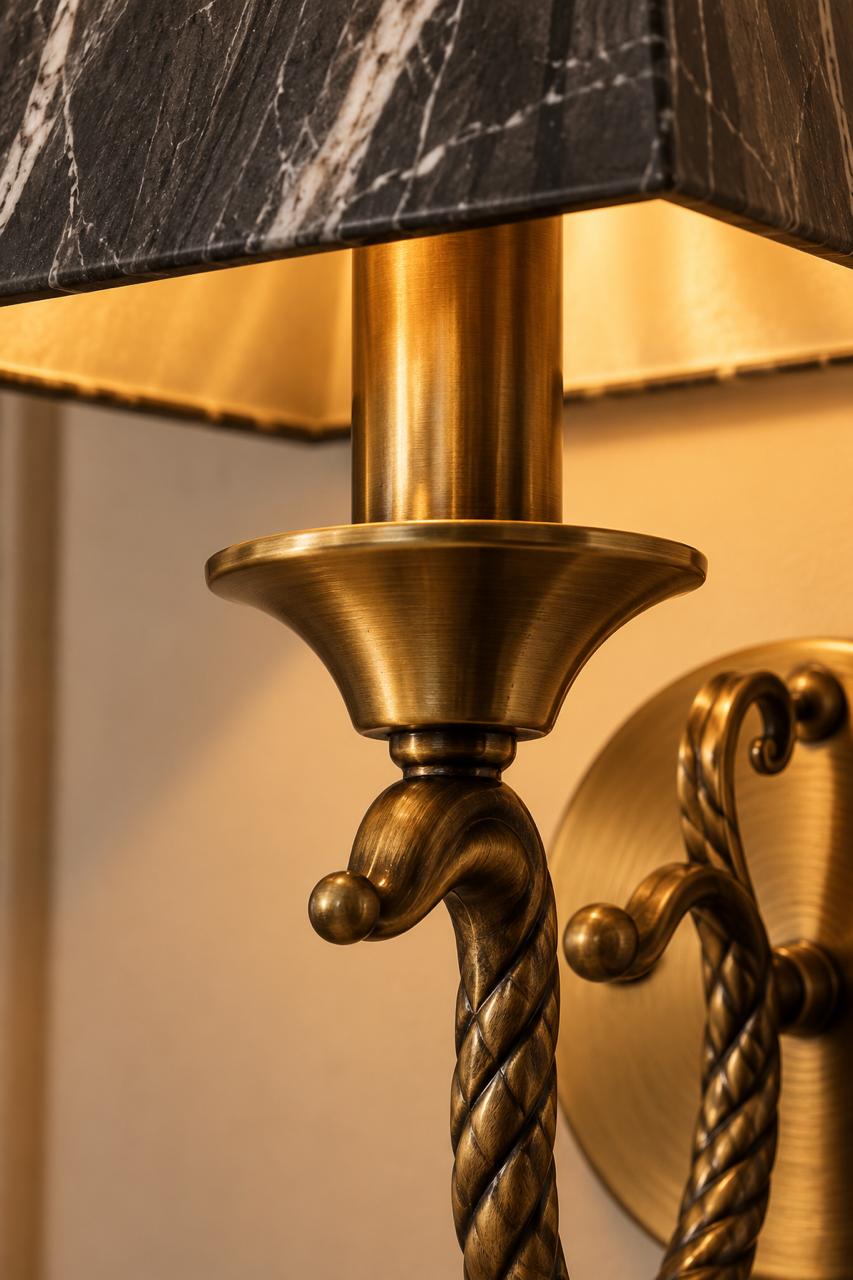 HERITAGE NOIR SHADE WALL LIGHT - Image 4