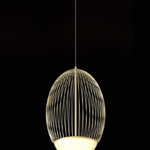 Modern Disk Pendant Luminaire