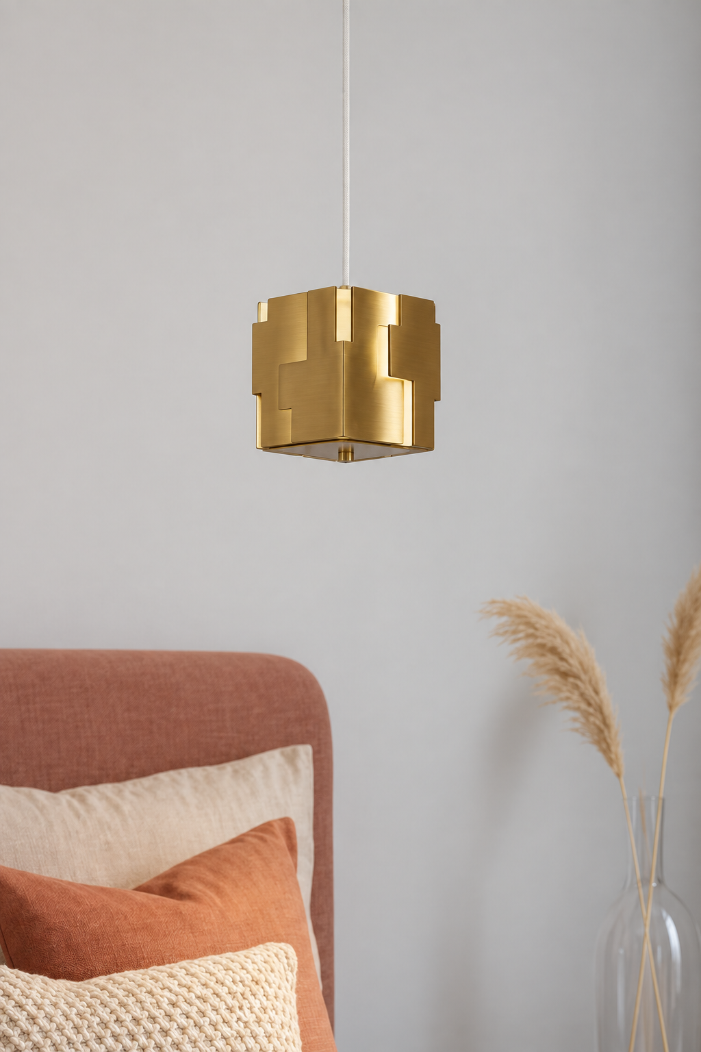 MODERN GEOMETRIC CUBE PENDANT LIGHT - Image 5