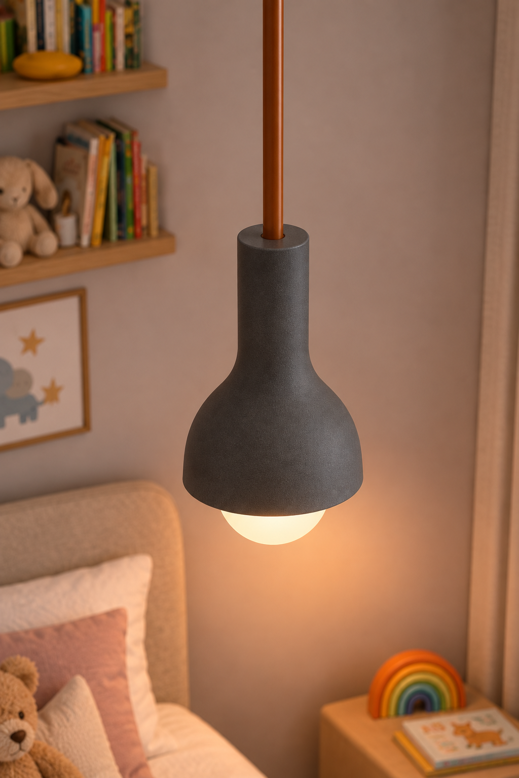 LUNA STONE PENDANT LIGHT - Image 4