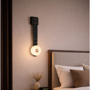 ORION WOOD & GLOBE WALL LIGHT