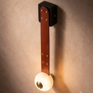 ORION WOOD & GLOBE WALL LIGHT