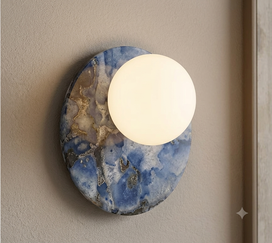 MARBLE TEXTURE WALL LIGHT
