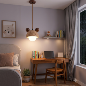 PLAYFUL BEAR DESIGN PENDANT LIGHT