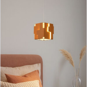 MODERN GEOMETRIC CUBE PENDANT LIGHT