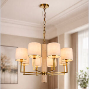 MATTE BLACK CHANDELIER