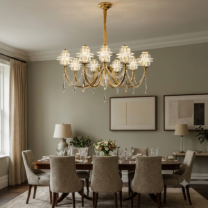 CRYSTAL BLOOM LUXURY CHANDELIER
