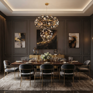 LUXURY CRYSTAL RING CHANDELIER
