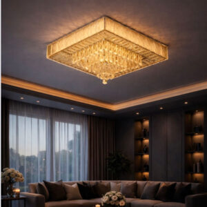 CRYSTAL FRAME CHANDELIER