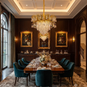 AURORA CRYSTAL CHANDELIER