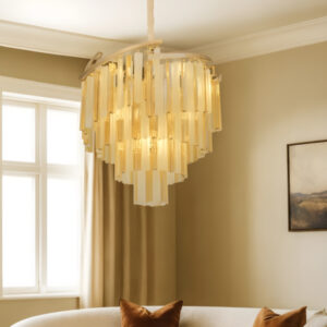 LUMIÈRE RING CHANDELIER