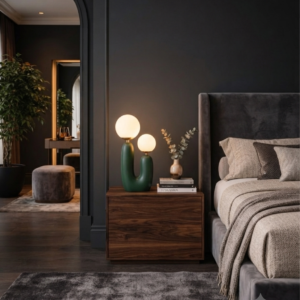 VERDE ORB SCULPT TABLE LAMP