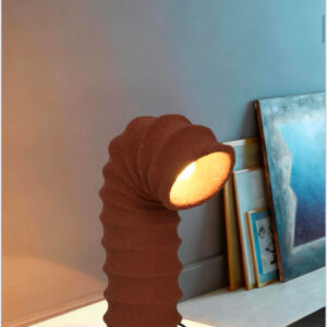 CURVE NOIR SCULPTURAL TABLE LAMP