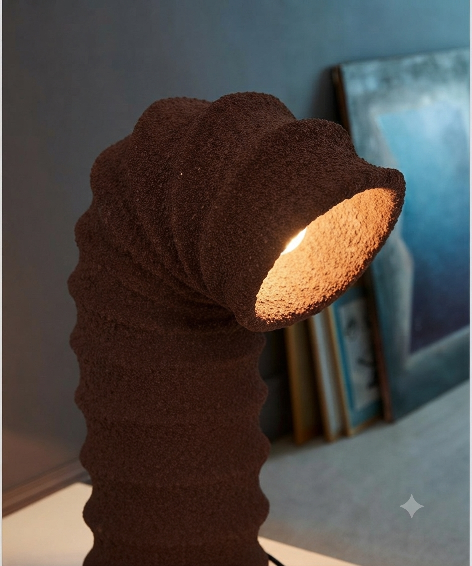 CURVE NOIR SCULPTURAL TABLE LAMP - Image 2