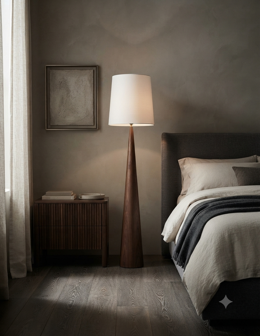 SOLARA WOOD FLOOR LAMP