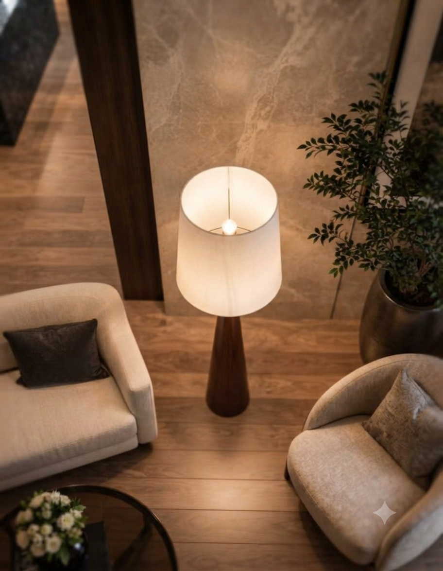 SOLARA WOOD FLOOR LAMP - Image 3