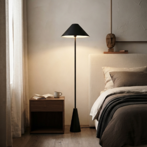 NOIR CONE MINIMAL FLOOR LAMP