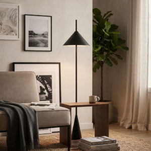 NOIR CONE FLOOR LAMP