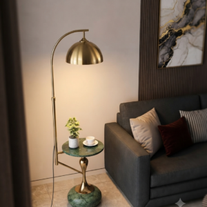 VERDE MARBLE FLOOR LAMP