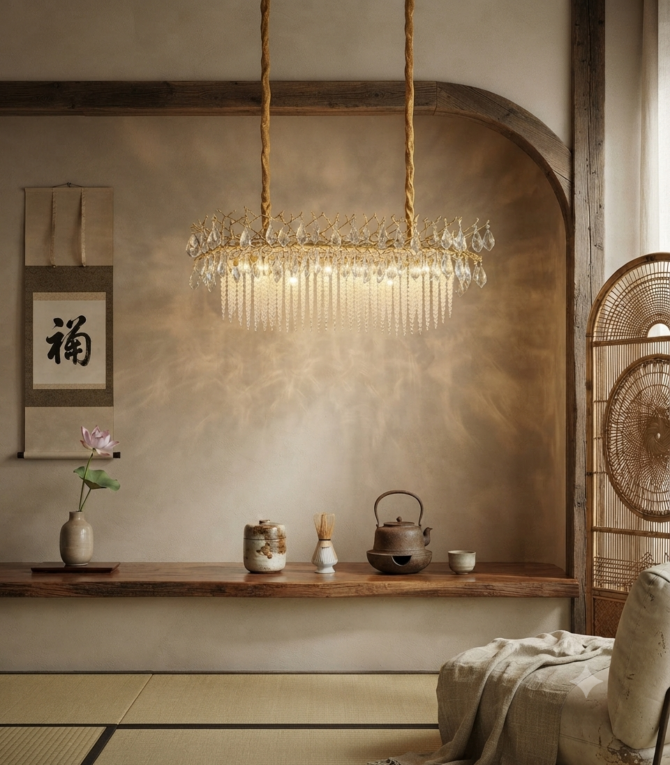 REGALIA RECTANGLE CHANDELIER - Image 3