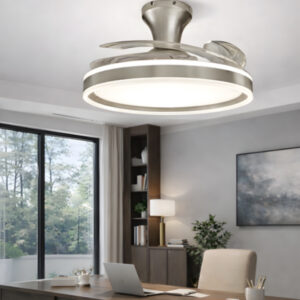 Modern LED Ceiling Fan with Light