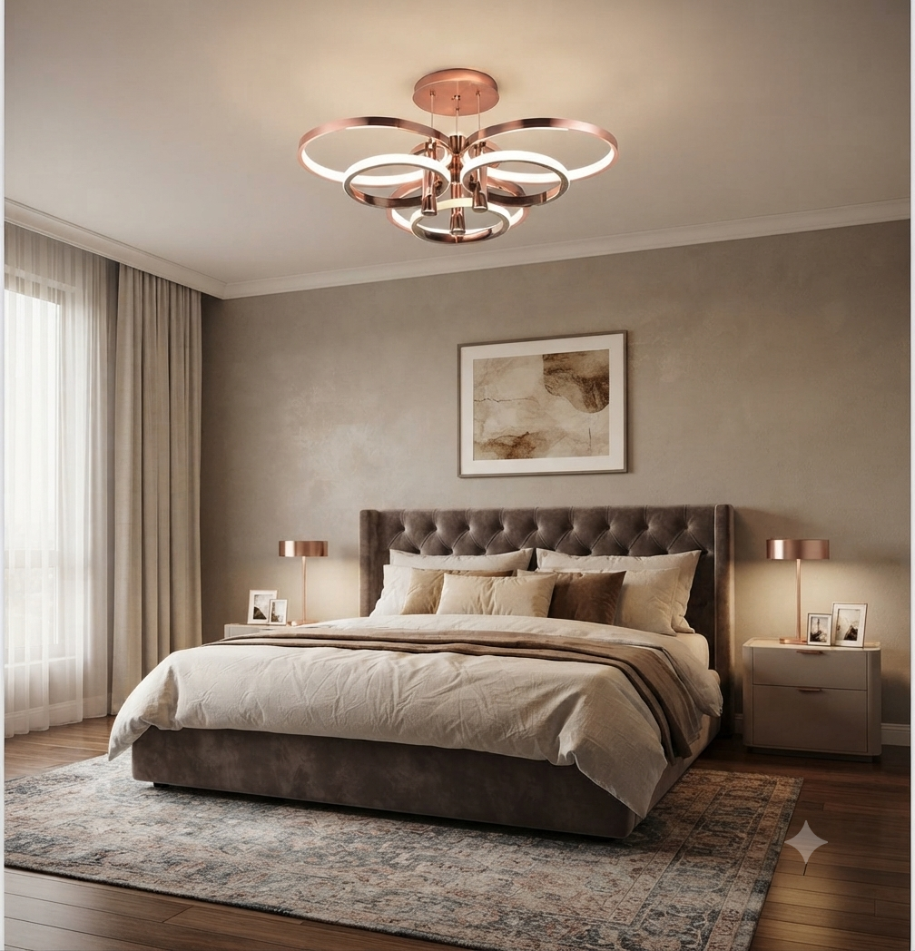 NOVA RINGS CHANDELIER.