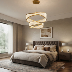 INFINITY SPIRAL CHANDELIER