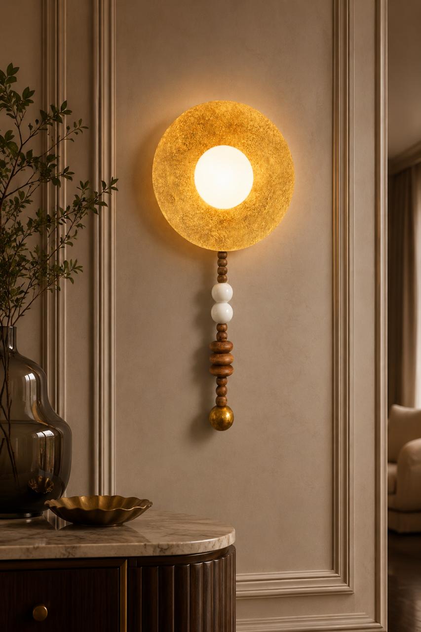 ARTISAN HALO MARBLE WALL LIGHT