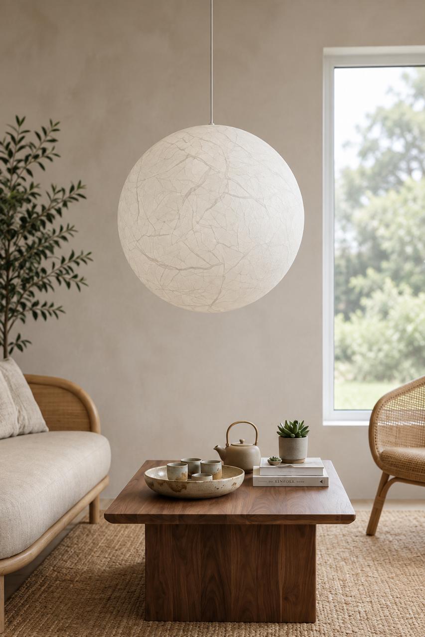 ALABASTER ORB PENDANT LIGHT - Image 4
