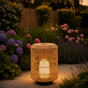 OUTDOOR PE RATTAN LAMP