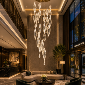 Elysian Ribbon Cascade Chandelier