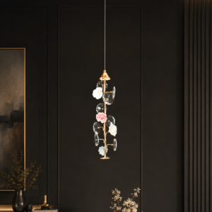 FLEUR CRYSTAL HANGING LIGHT
