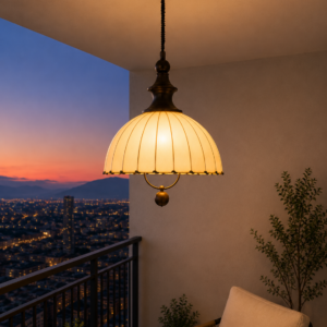Aurelia Fabric Hanging Light