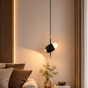 Vesper Angular Textured LED Pendant