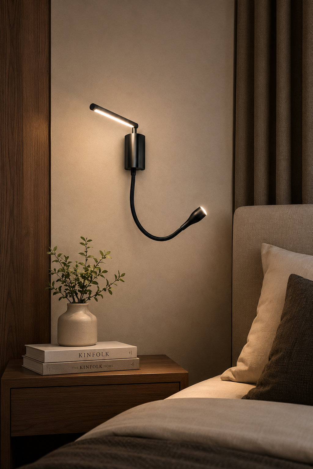 LUMAFLEX DOU READING WALL LIGHT