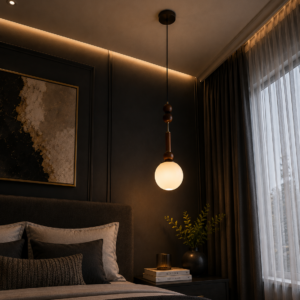 VERONA GLOBE HANGING LIGHT