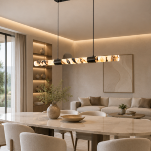 NOIR MARBLE LINEAR PENDANT