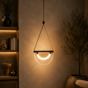 CELESTIA ARC ACRYLIC PENDANT LIGHT