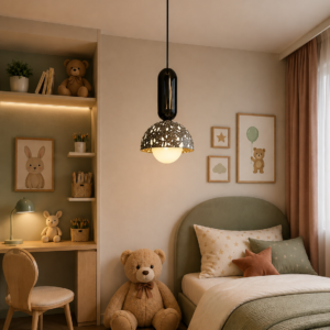 LUNA MARBLE HANGING LIGHT