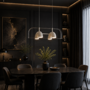 LUMI ARC FOUR-LIGHT PENDANT