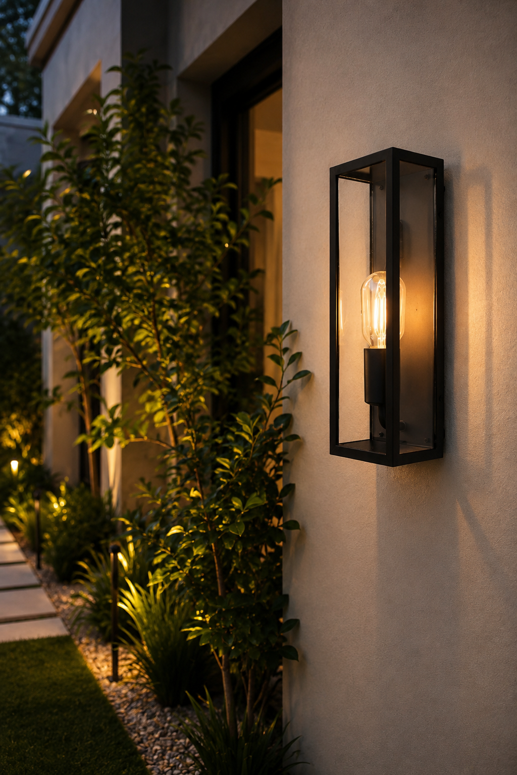 NOIR FRAME OUTDOOR WALL LIGHT - Image 2