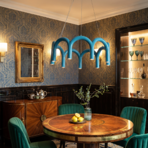 ARCADIAN WAVE AZURE CHANDELIER