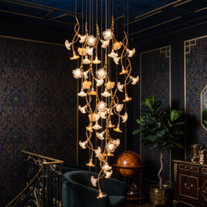 ELYSIAN FALLING BLOSSOM STAIRWELL CHANDELIER