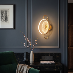 VANGUARD RIPPLE CORE OVAL WALL LIGHT