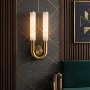 U-SHAPE DUAL COLUMN SCONCE