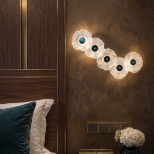 AURA LOTUS WAVE WALL SCONCE