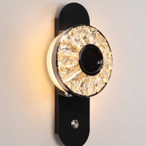AURA STELLAR CUT-CRYSTAL SCONCE