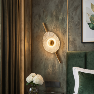 AURA RIPPLE BLOOM DIAGONAL SCONCE